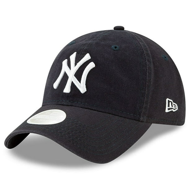Cream New Era Womens 9FORTY New York Yankees Baseball Cap